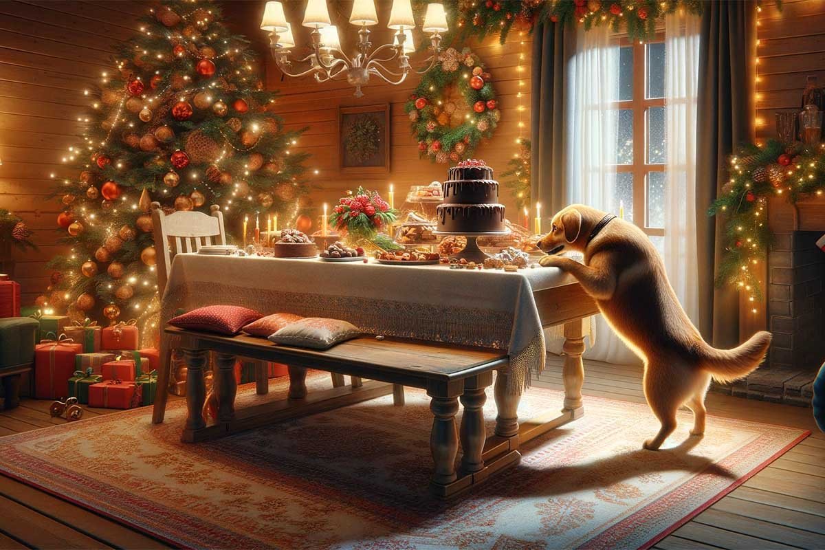 Cuidado com esses alimentos que você ingere ainda no Natal: “são perigosos para os cães”, conselho do veterinário
